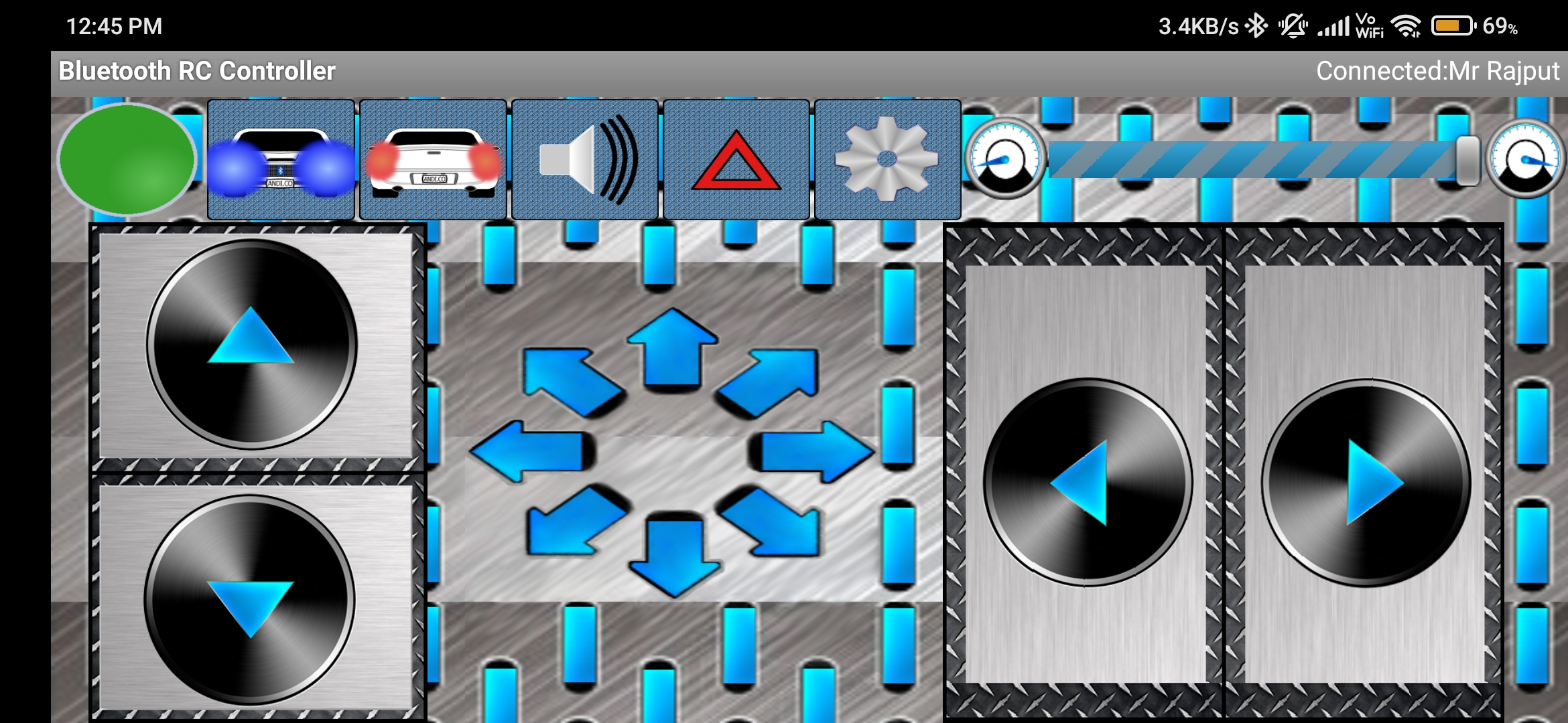 Bluetooth Car Controller App